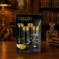 Cellini Crystalware Long Drink Glasses