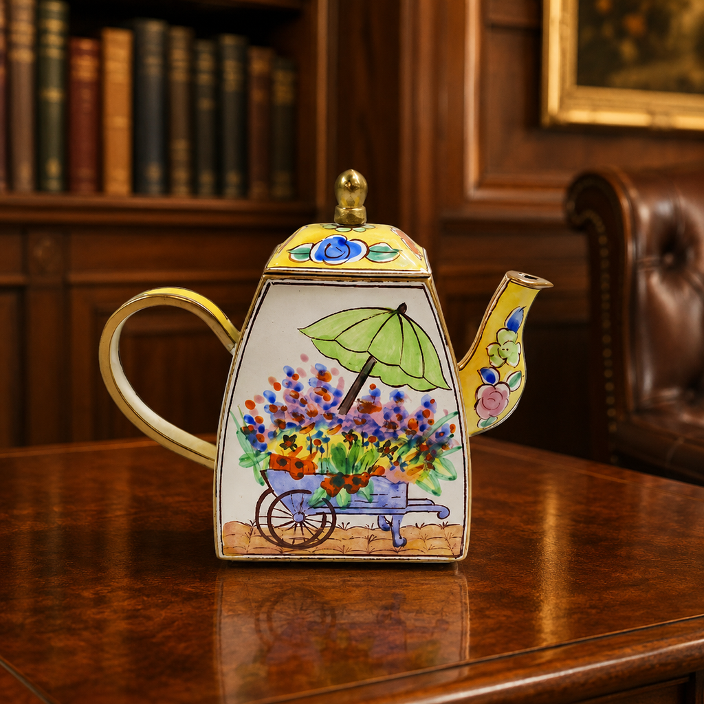 Kelvin Chen Miniature Enameled Teapot