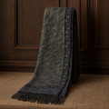 Women's Pashmina Multicolor Cashmere Peacock Feather Print Shawl 72 x 28