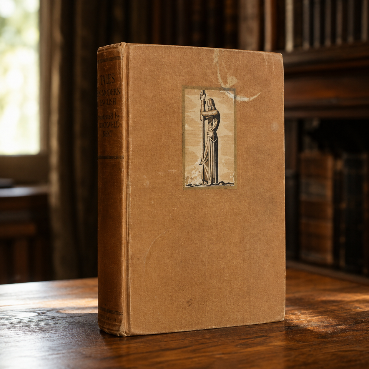 The Canterbury Tales by Geoffrey Chaucer, 1934 Vintage Hardcover
