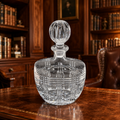 Vintage Fitz and Floyd Crystal Whiskey Decanter