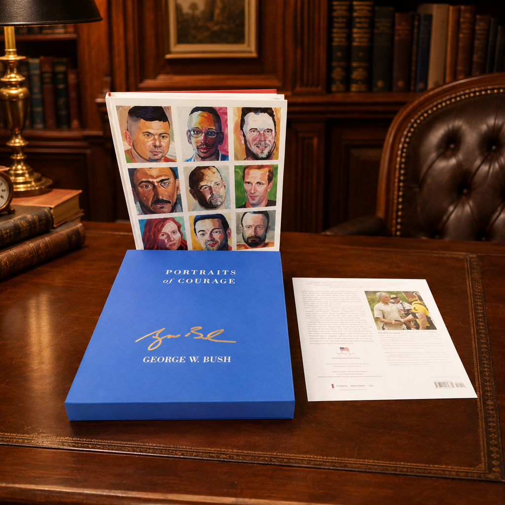 Portraits of Courage by George W. Bush Hardcover Book [1538I]