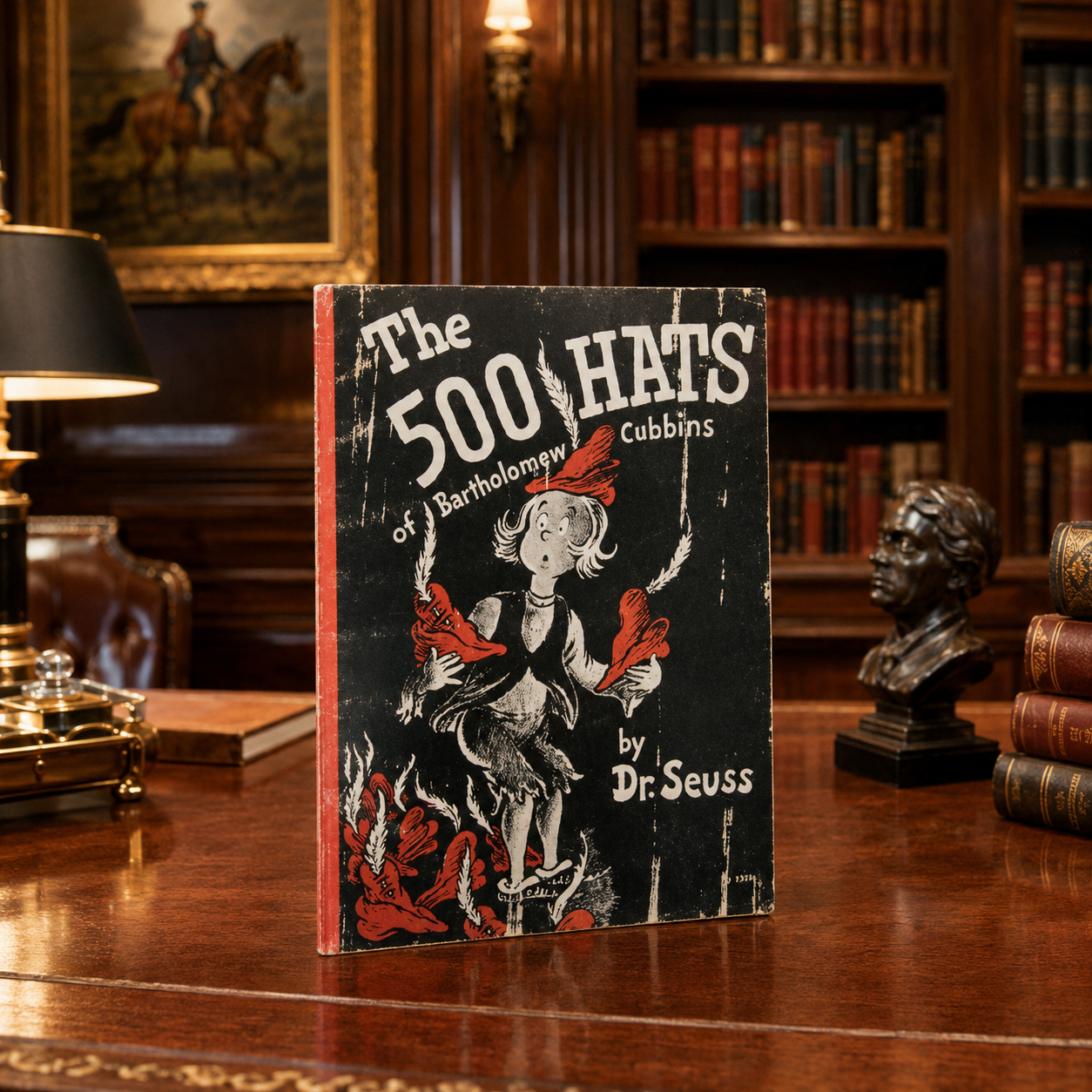 The 500 Hats of Bartholomew Cubbins by Dr. Seuss Paperback [F337]