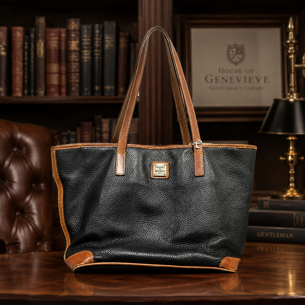 Dooney and Bourke Pebble Grain Shoulder Bag For Repair or Parts