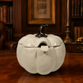 Better Homes & Gardens Ceramic Pumpkin Serving Bowl with Lid and Spoon