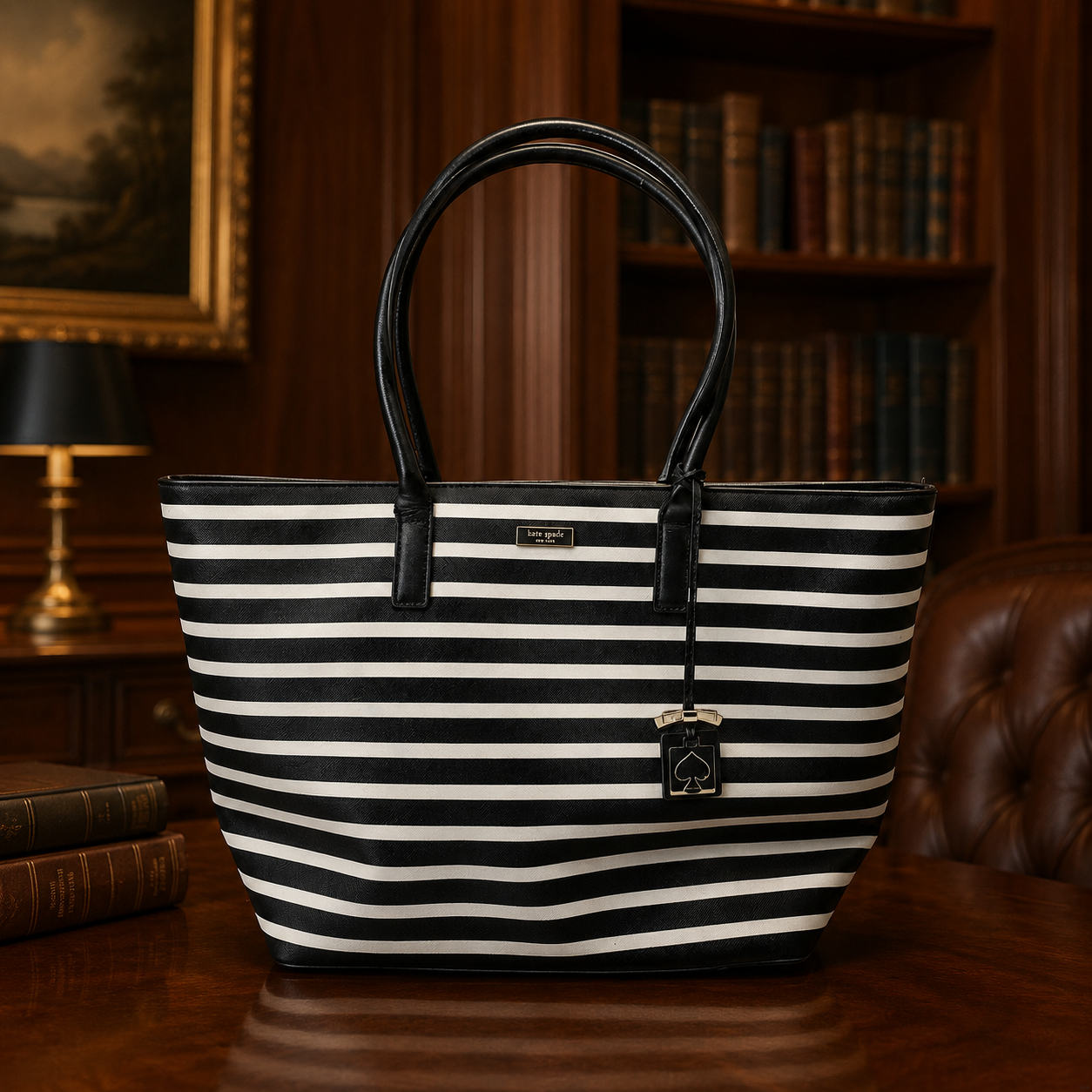 Kate Spade Striped Tote