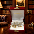 The Coca-Cola Company Swarovski Crystal Polar Bear Brooch Gold Tone Collectible Lapel Pin