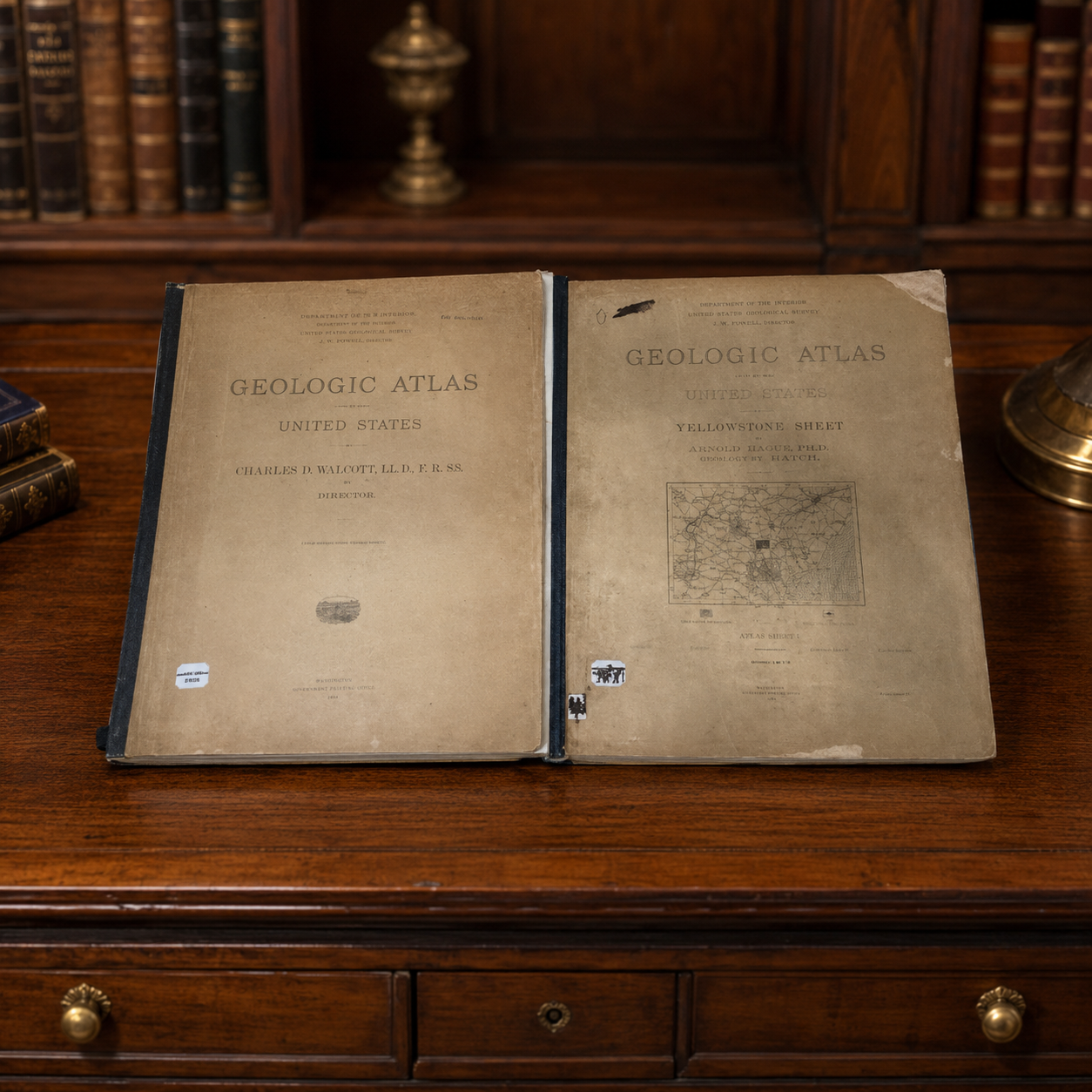 Geologic Atlas of the United States Massanutten and Luray Folio Softcover