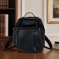 Barneys New York Black Designer Backpack with Adjustable Shoulder Straps