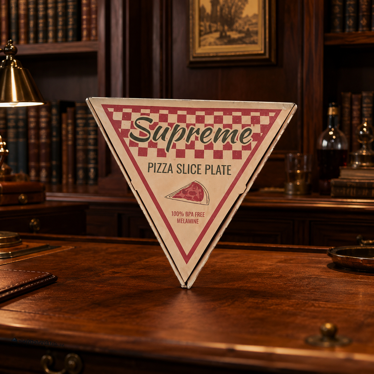 Supreme Pizza Slice Plate Set of 6