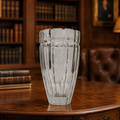 Mikasa Reflections Art Deco Crystal Vase