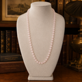 Rose Quartz Beaded Strand Necklace