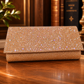 Monopoli Champagne Crystal Evening Clutch – Style 98335A