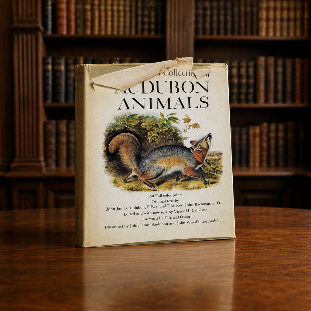 Imperial Collection of Audubon Animals | 1967 Hardcover with Dust Jacket