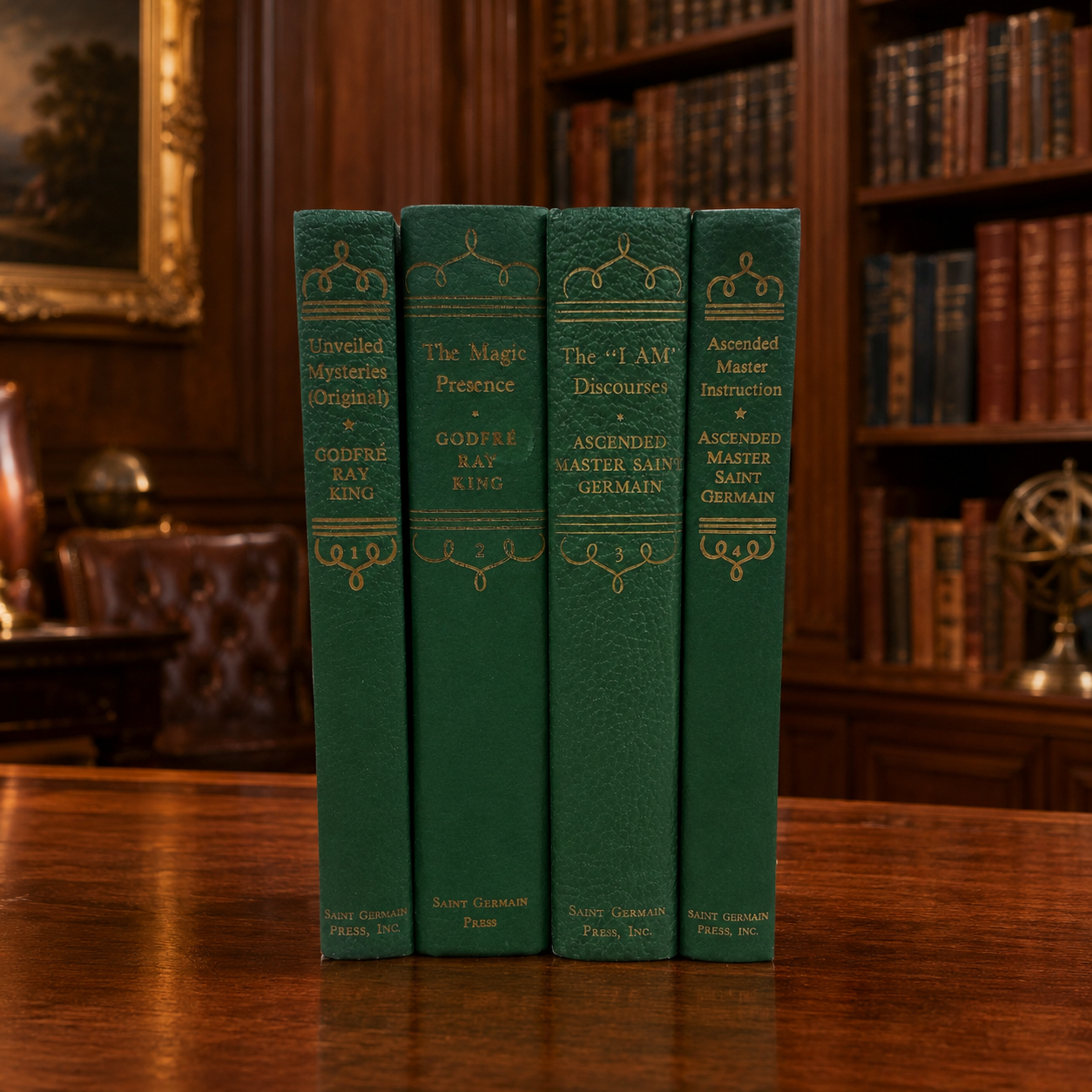Saint Germain Press Hardcover Book Set, Volumes 1?4