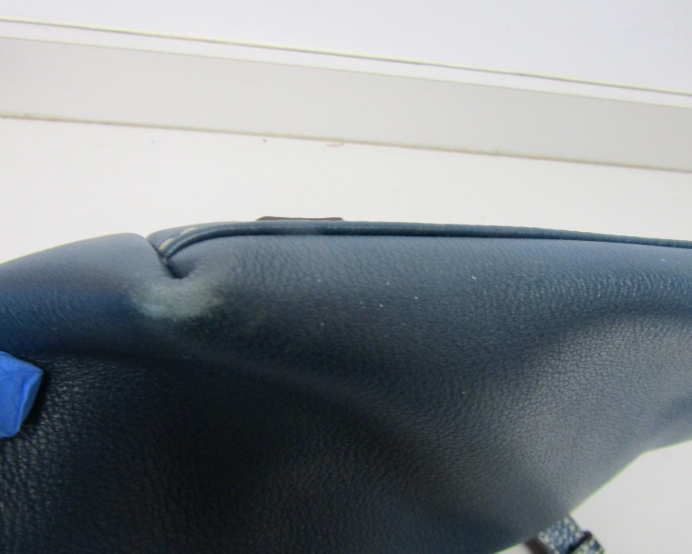 Dooney & Bourke Deep Teal Leather Tote Bag Strappy Shoulder Bag Pebble Grain