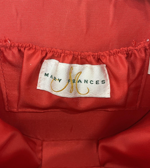 Mary Frances Retired Cherry Pie Beaded Collector Clutch | Embellished Statement Evening Handbag