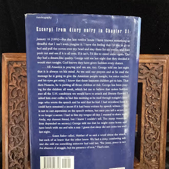Barbara Bush A Memoir Barbara Bush 1994 Signed First Edition Hardcover With Dust Jacket