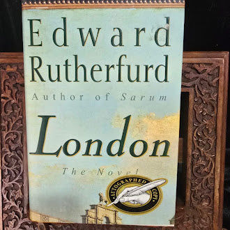 London The Novel by Edward Rutherfurd 1997 First Edition First Printing Crown Publishers Hardcover with Dust Jacket Signed