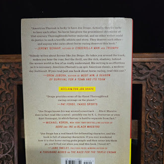 American Pharoah The Untold Story of the Triple Crown Winners Legendary Rise Joe Drape First Edition 2016 Signed Hardcover