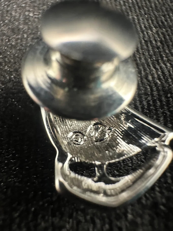 Swarovski Silver Tone Crystal Sailboat Brooch | Nautical Designer Pin