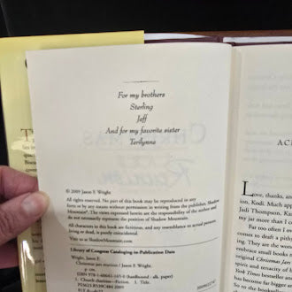 Christmas Jars Reunion Jason F Wright 2009 Signed Hardcover