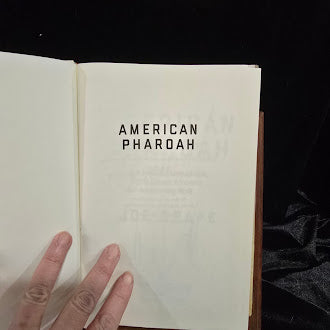 American Pharoah The Untold Story of the Triple Crown Winners Legendary Rise Joe Drape First Edition 2016 Signed Hardcover