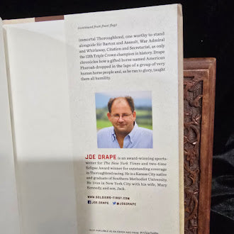 American Pharoah The Untold Story of the Triple Crown Winners Legendary Rise Joe Drape First Edition 2016 Signed Hardcover