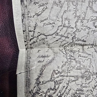 Hudson River Landings by Paul Wilstach 1933 First Edition Bobbs Merrill Company Hardcover Signed Limited Edition with Map