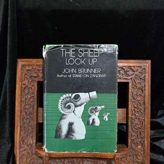 The Sheep Look Up John Brunner Harper and Row 1972 Hardcover With Dust Jacket