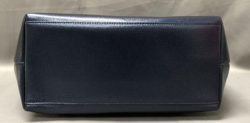 Coach Midnight Navy Crossgrain Leather City Zip Tote Shoulder Handbag
