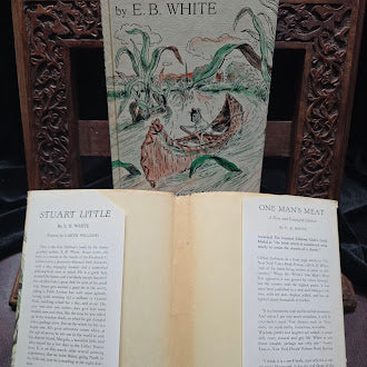 Vintage Stuart Little E. B. White Hardcover with Dust Jacket Illustrated by Garth Williams