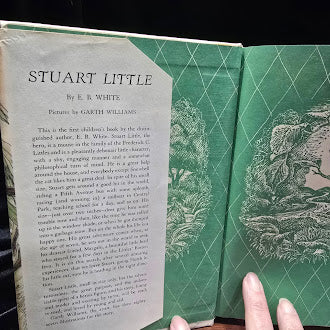 Vintage Stuart Little E. B. White Hardcover with Dust Jacket Illustrated by Garth Williams