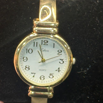 Vintage Eikon Gold Tone Quartz Wristwatch | Women's Dress Watch for Parts or Repair