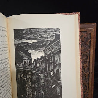 The Trusting and the Maimed and Other Irish Stories James Plunkett Hardcover 1955 Wood Engravings by John De Pol