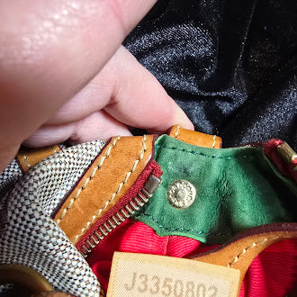 Dooney & Bourke Signature Monogram Canvas Shoulder Bag | Tan Leather Trim Designer Hobo Purse